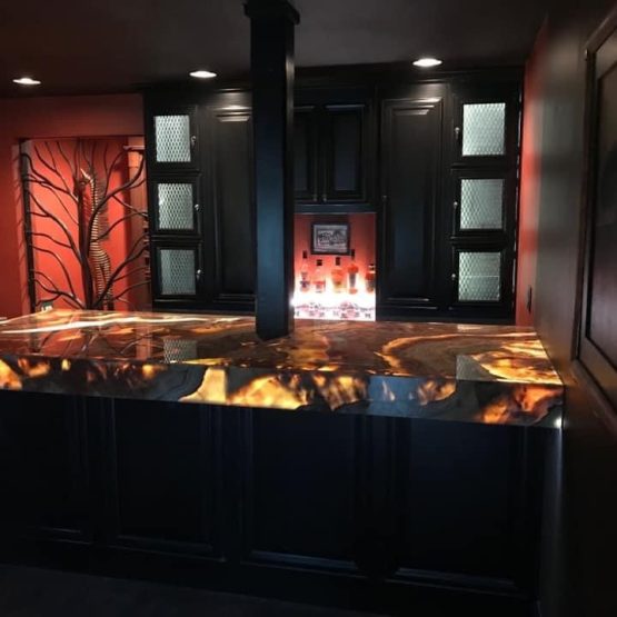 Backlit Quartzite