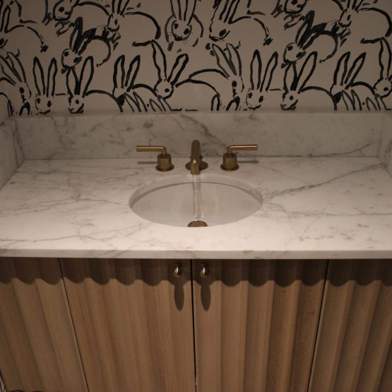 Calacatta Vagli Honed Single Vanity