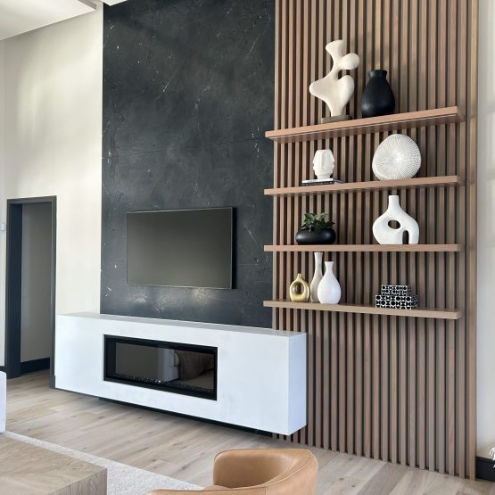 Granite and Quartz Full Fireplace surround