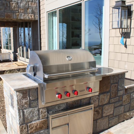 Outdoor Grill Granite Tops