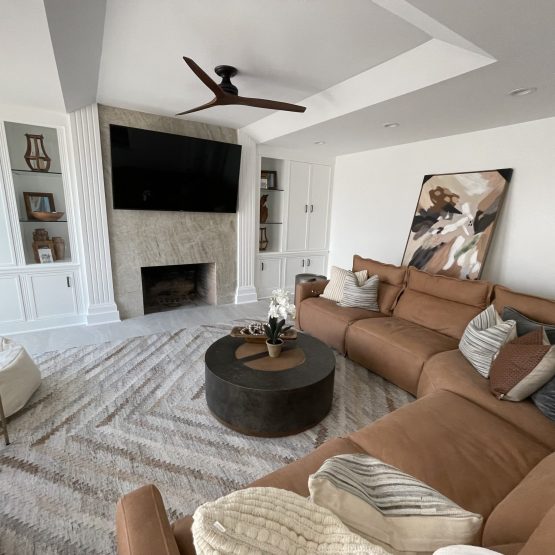 Quartzite Fireplace